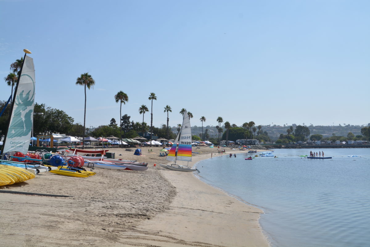 Best Beach in San Diego, CA and Mission Bay  Campland on the Bay